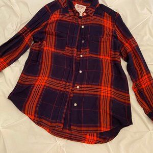 Red and Navy Flannel